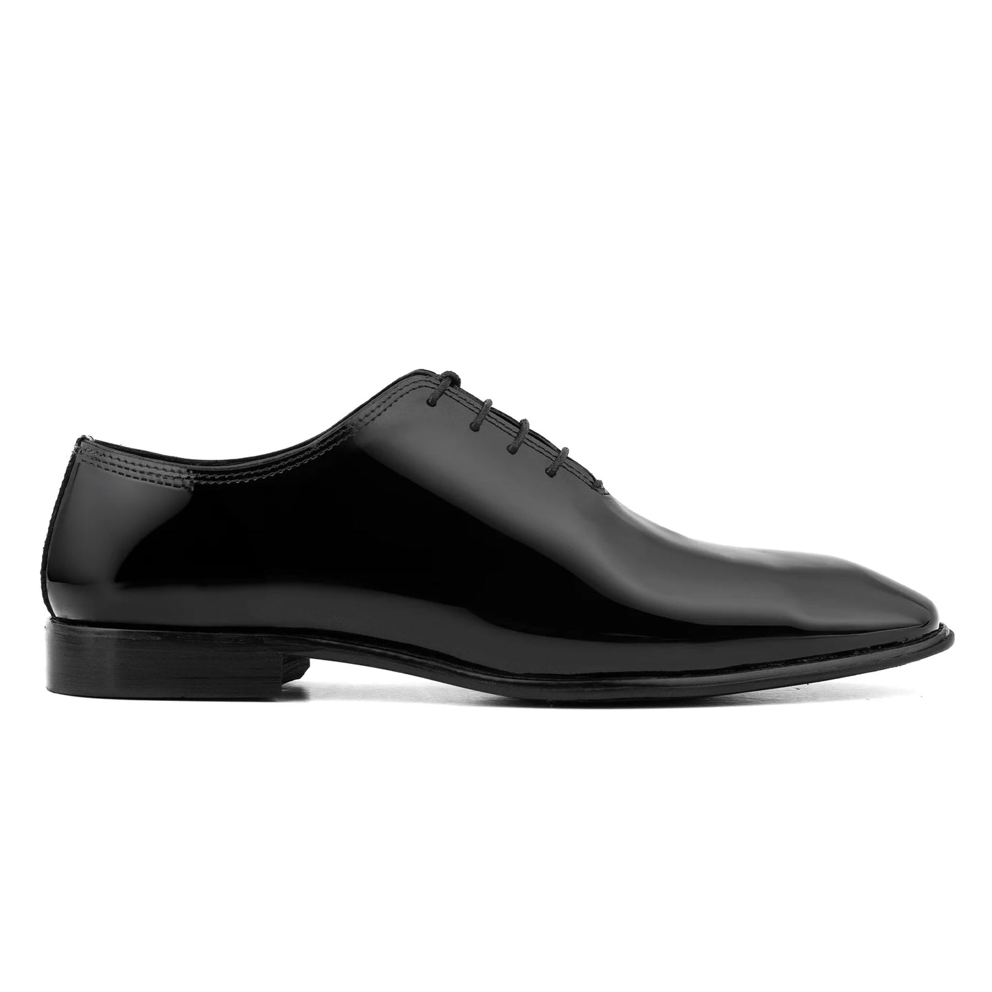 Olivaro Luxe – Black Wholecut Dress Shoes