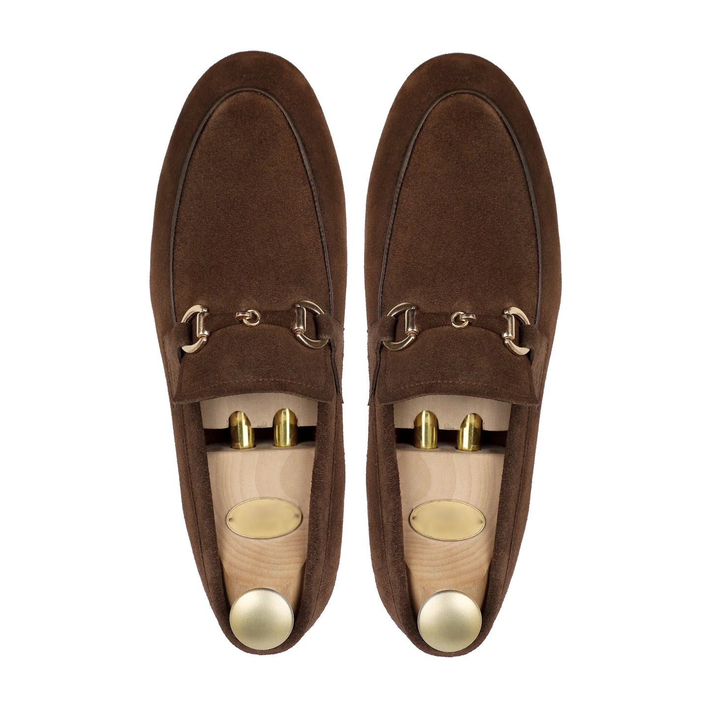 Castano Luxe – Dark Brown Suede Loafers